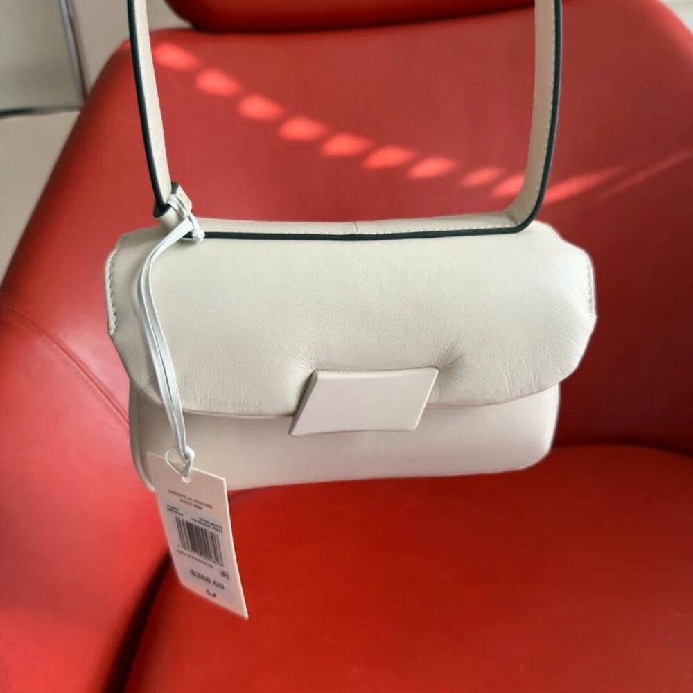 Radley London The Belsize - Puffy Small Flapover Shoulder Bag Salt NEW